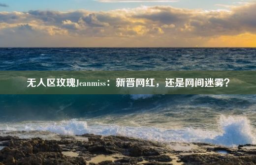 无人区玫瑰Jeanmiss：新晋网红，还是网间迷雾？