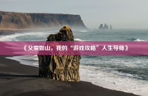 《父爱如山，我的“游戏攻略”人生导师》