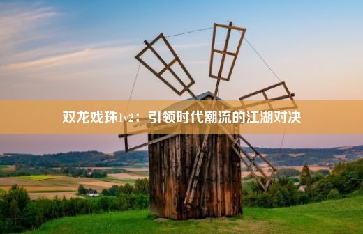 双龙戏珠1v2：引领时代潮流的江湖对决