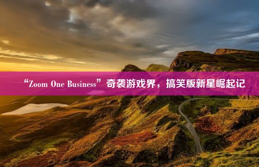 “Zoom One Business”奇袭游戏界，搞笑版新星崛起记