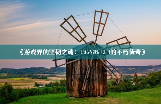 《游戏界的坚韧之魂：18CrNiMo13-4的不朽传奇》