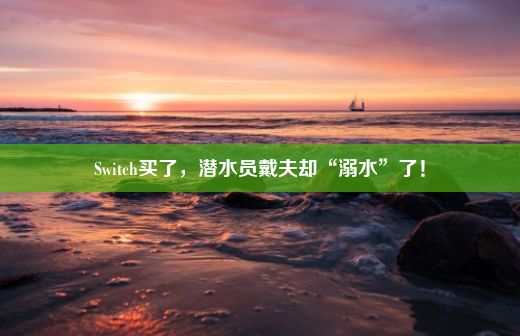 Switch买了，潜水员戴夫却“溺水”了！