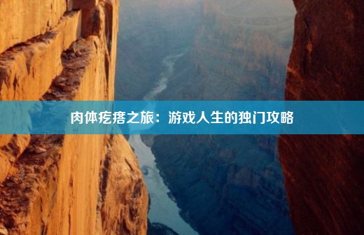 肉体疙瘩之旅：游戏人生的独门攻略