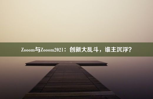 Zooom与Zooom2021：创新大乱斗，谁主沉浮？