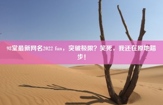 98堂最新网名2022 fun，突破极限？笑死，我还在原地踏步！