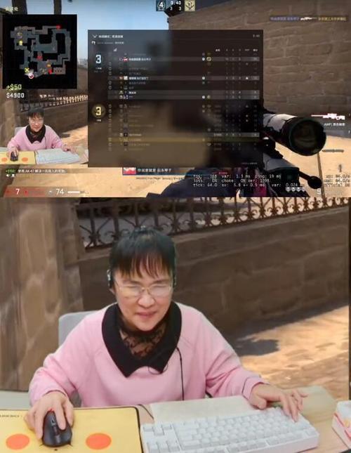 “炸毛少女”CSGO主播：狂飙极限，笑傲江湖