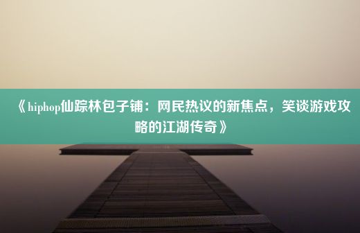 《hiphop仙踪林包子铺：网民热议的新焦点，笑谈游戏攻略的江湖传奇》